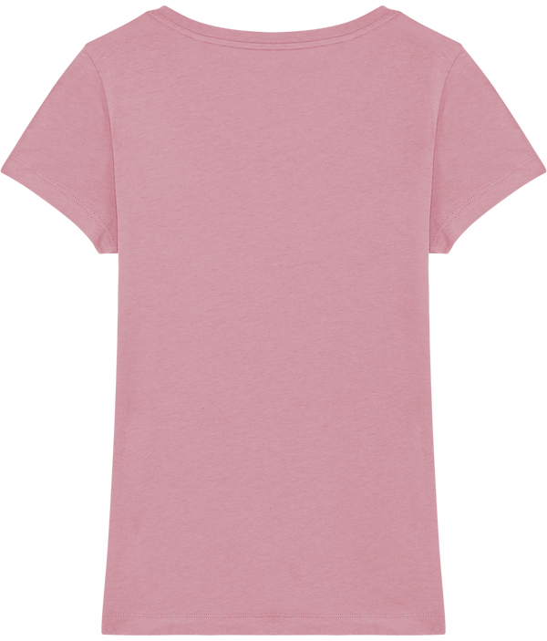 Tee shirt ajuste femme stella expresser dos Canyon Pink