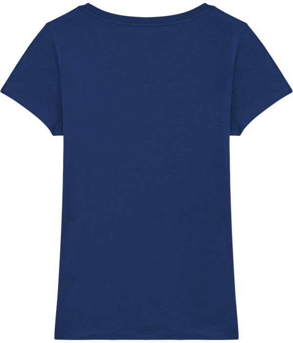 Tee shirt ajuste femme stella expresser dos Majorelle Blue