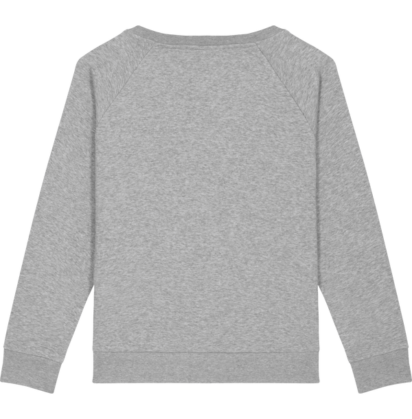 Sweat shirt loose femme stella dazzler dos Heather Grey