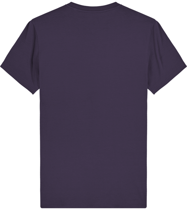 Tee shirt essentiel unisexe stanley rocker dos Plum