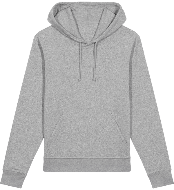 Sweat shirt capuche essentiel unisexe drummer face Heather Grey