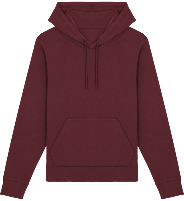 Sweat shirt capuche essentiel unisexe drummer face Burgundy