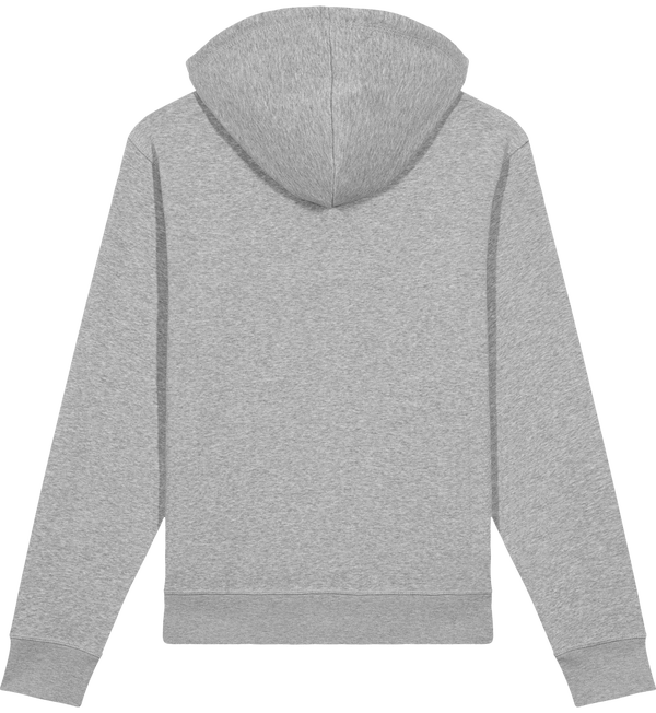 Sweat shirt capuche essentiel unisexe drummer dos Heather Grey