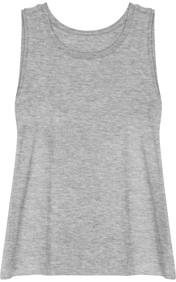 Debardeur court femme stella dancer face Heather Grey