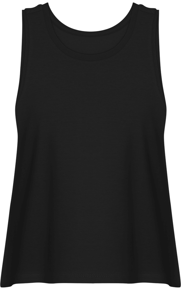 Debardeur court femme stella dancer face Black