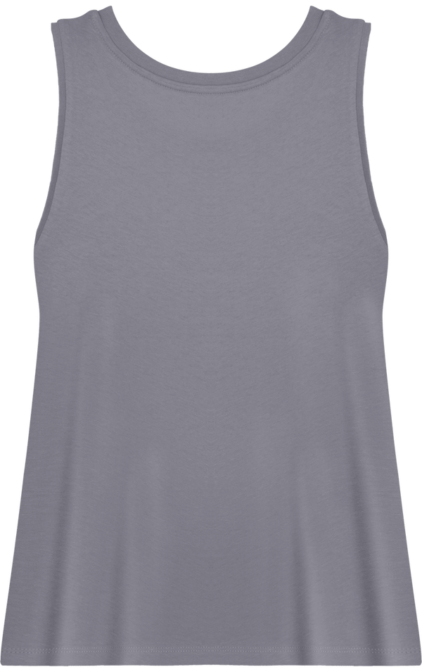 Debardeur court femme stella dancer dos Lava Grey