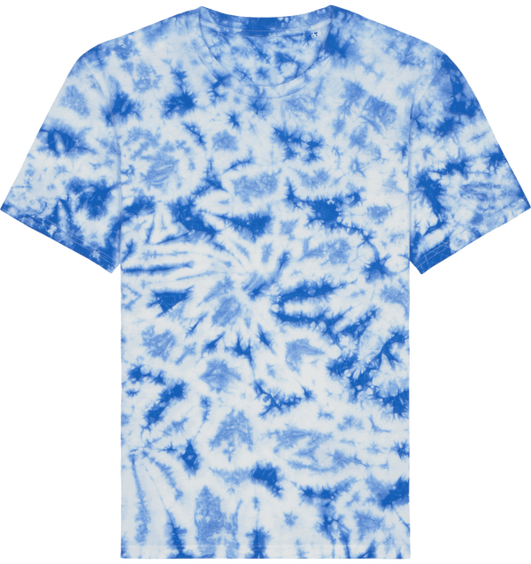 Tee shirt unisexe creator tie dye face Tie&Dye Majorelle Blue