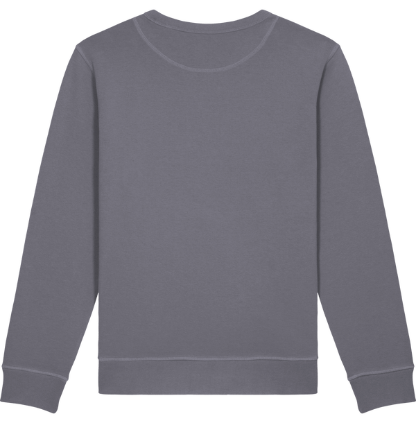 Sweat shirt col rond unisexe teinte joiner vintage dos G. Dyed Lava Grey