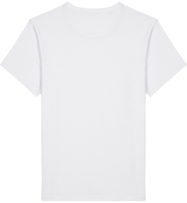 Tee shirt fil flamme stanley adorer slub face White
