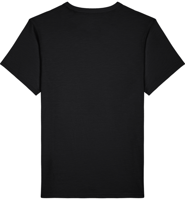 Tee shirt fil flamme stanley adorer slub dos Black