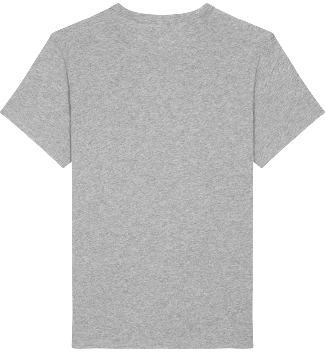 Tee shirt fil flamme stanley adorer slub dos Heather Grey Slub