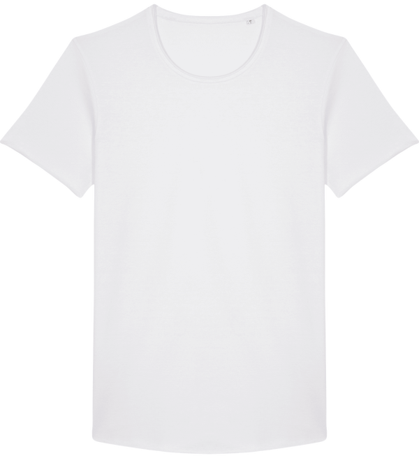 Tee shirt long homme stanley skater face White