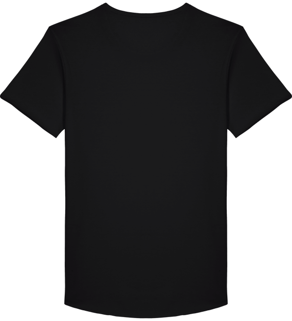 Tee shirt long homme stanley skater dos Black