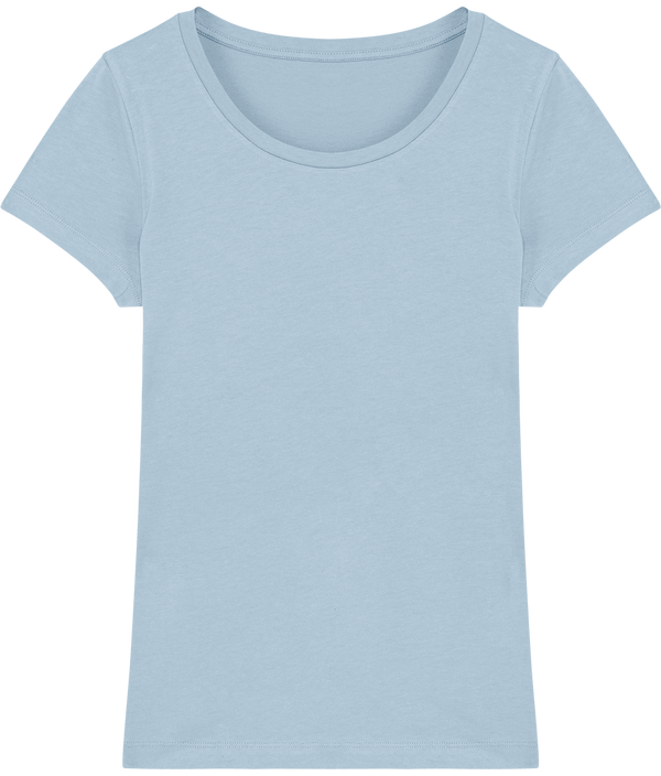 Tee shirt essentiel femme jazzer face Sky blue