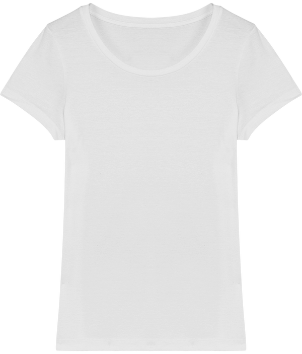 Tee shirt essentiel femme jazzer face White