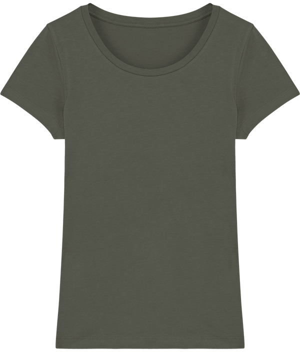 Tee shirt essentiel femme jazzer face Khaki