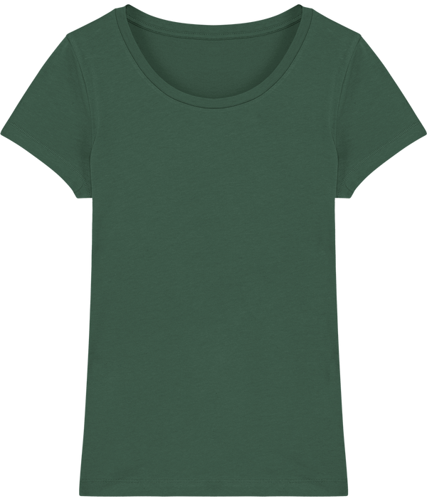 Tee shirt essentiel femme jazzer face Bottle Green