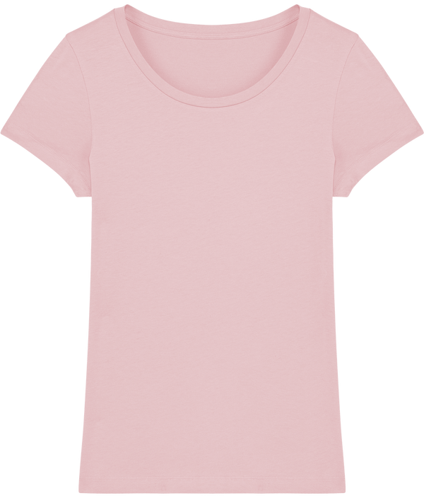 Tee shirt essentiel femme jazzer face Cotton Pink