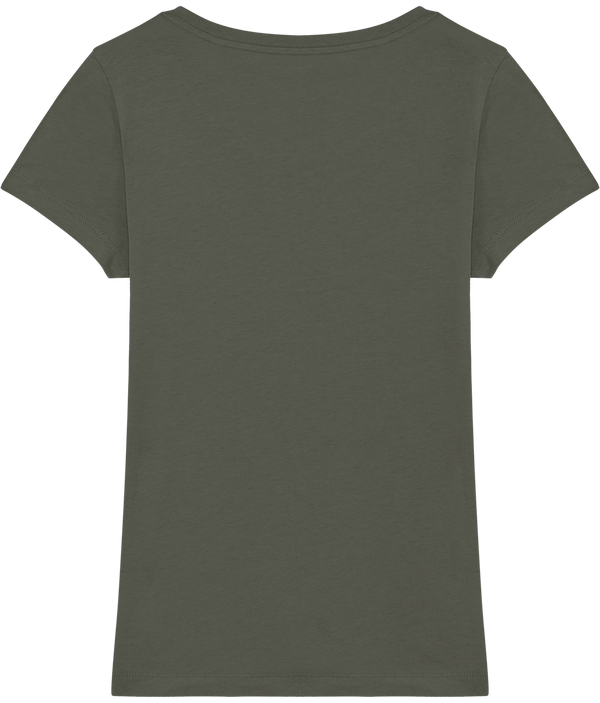 Tee shirt essentiel femme jazzer dos Khaki