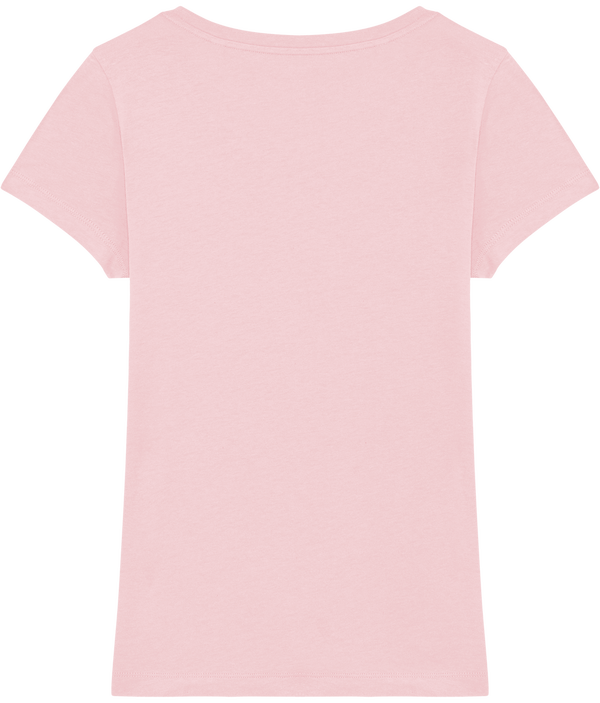 Tee shirt essentiel femme jazzer dos Cotton Pink