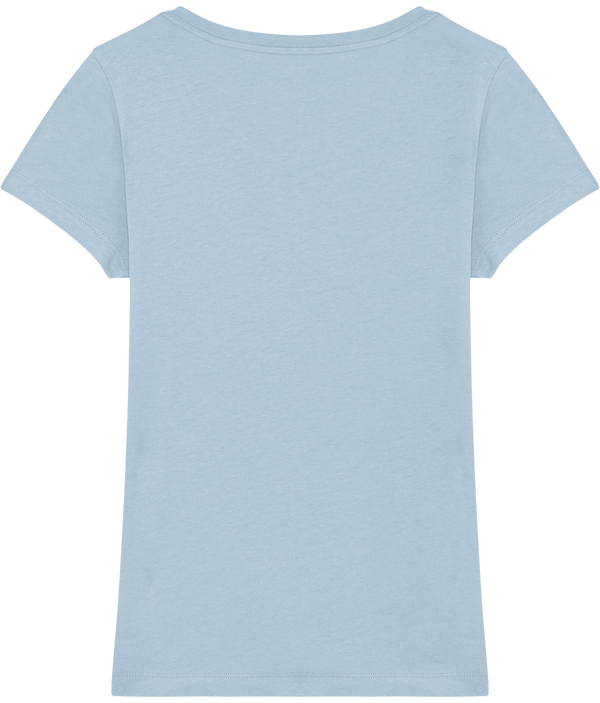 Tee shirt essentiel femme jazzer dos Sky blue