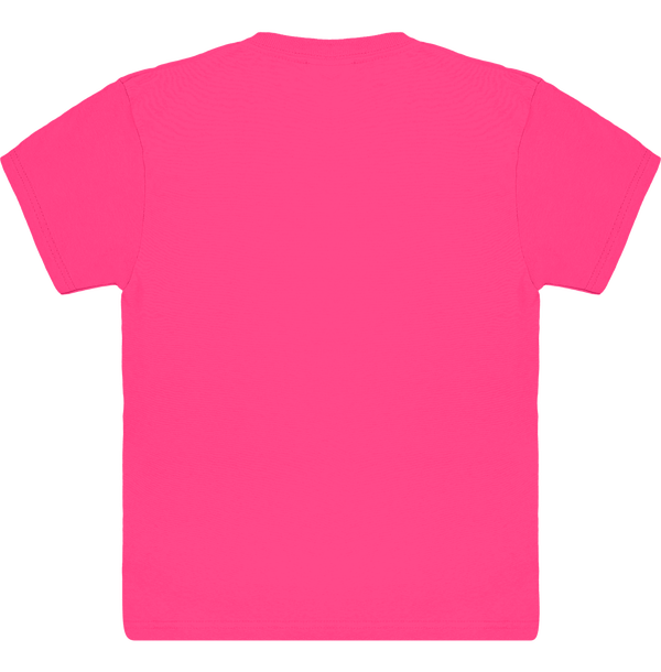 Tee shirt original enfant dos Fuchsia