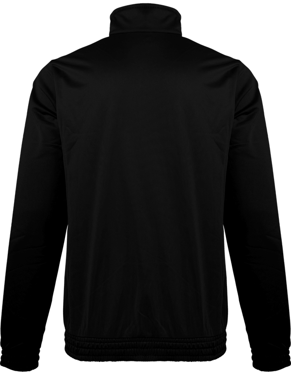 Veste de survetement adultes dos Black / White