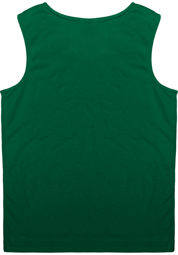 Kit basketball reversible enfant dos Dark Kelly Green / White