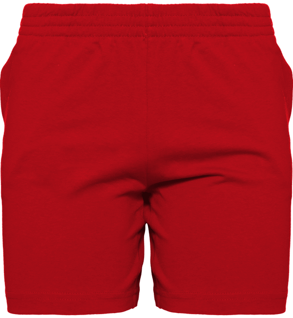 Short En Coton Femme - Idéal Pour Le Sport Red