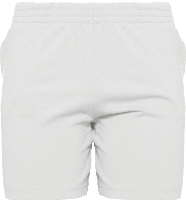 Short sport en jersey femme face White