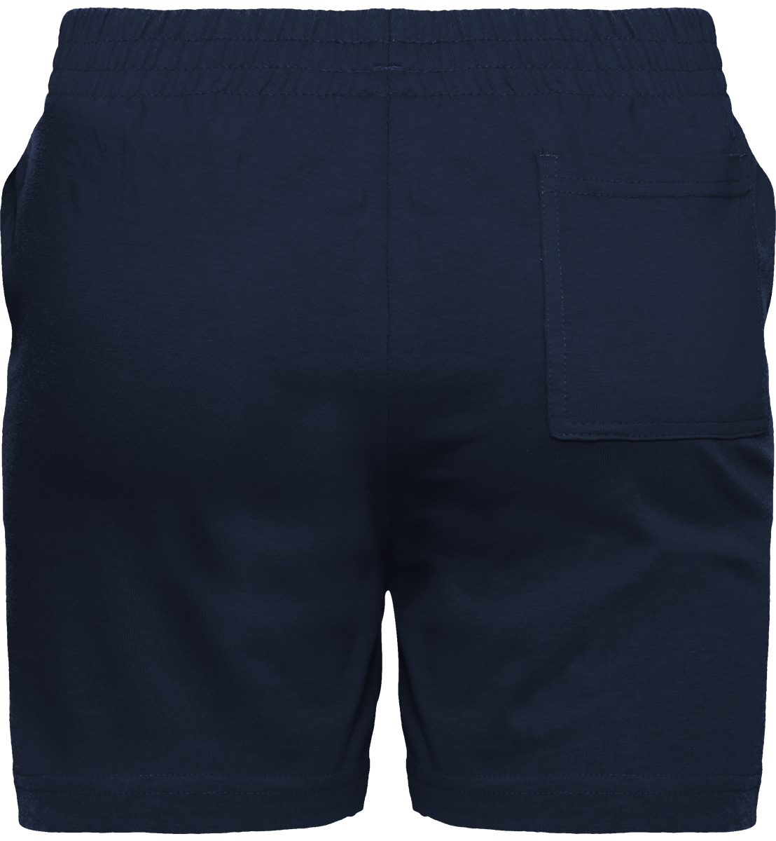 Short sport en jersey femme dos Navy