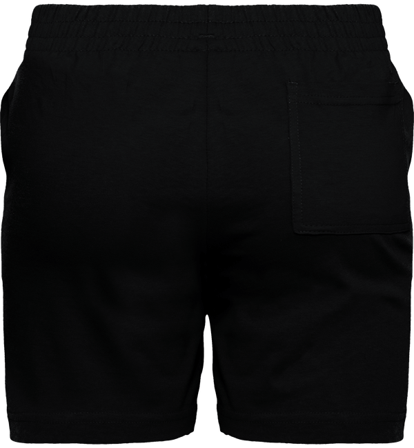 Short sport en jersey femme dos Black