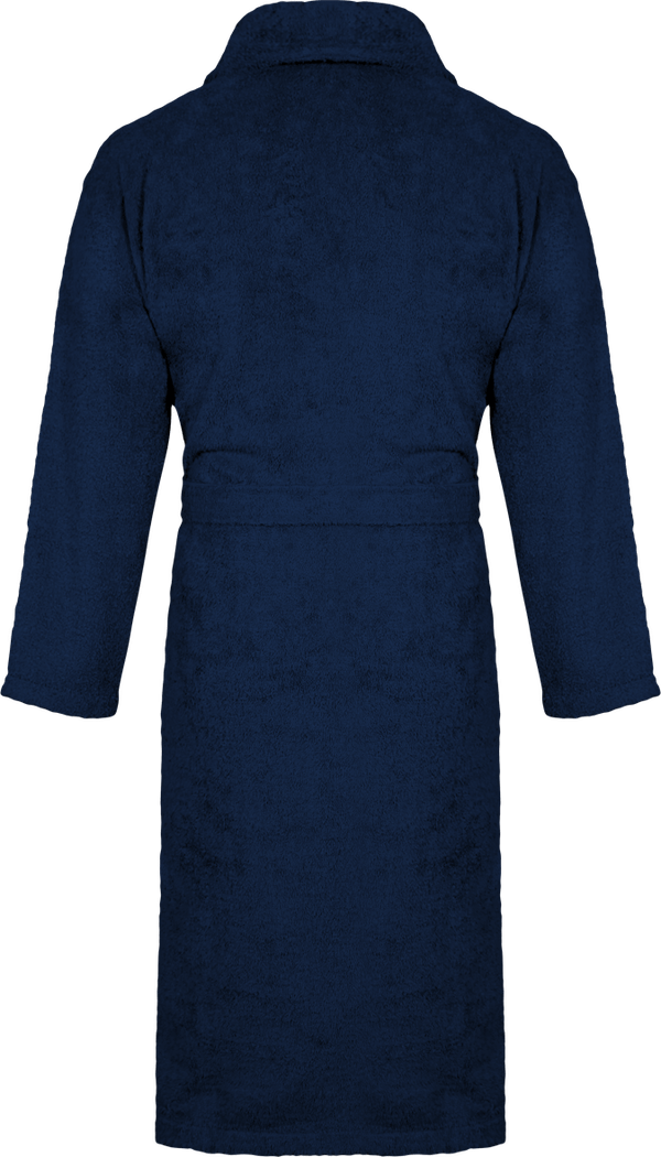 Embroidered Premium Clarysse Terry Robe Marine