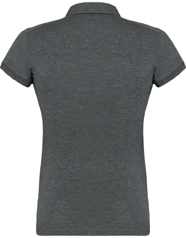 Polo Jersey Femme Grey Heather