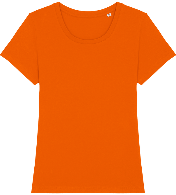 Tee shirt ajuste femme stella expresser face Bright Orange