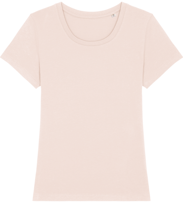 Tee shirt ajuste femme stella expresser face Candy Pink