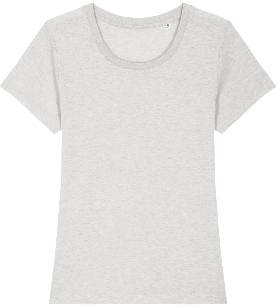 Tee shirt ajuste femme stella expresser face Cream Heather Grey