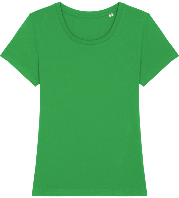 Tee shirt ajuste femme stella expresser face Fresh Green