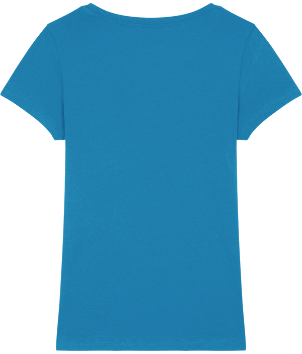 Tee shirt ajuste femme stella expresser dos Azur