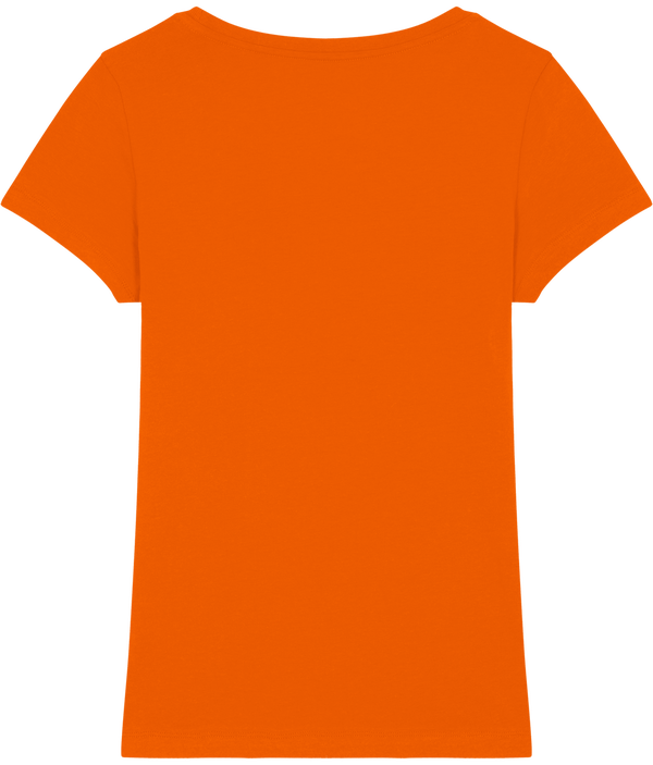 Tee shirt ajuste femme stella expresser dos Bright Orange