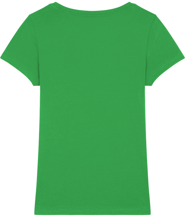 Tee shirt ajuste femme stella expresser dos Fresh Green