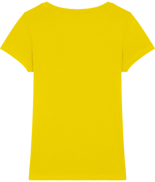 Tee shirt ajuste femme stella expresser dos Golden Yellow