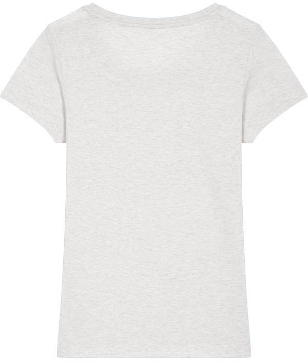 Tee shirt ajuste femme stella expresser dos Cream Heather Grey