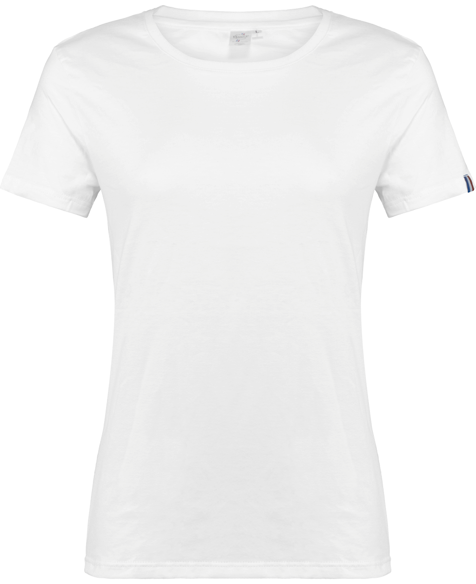 T-Shirt Femme Bio Origine France White