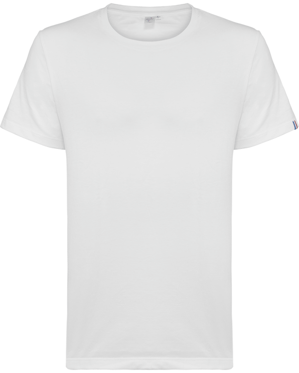 Tee-Shirt Homme Bio Origine France White