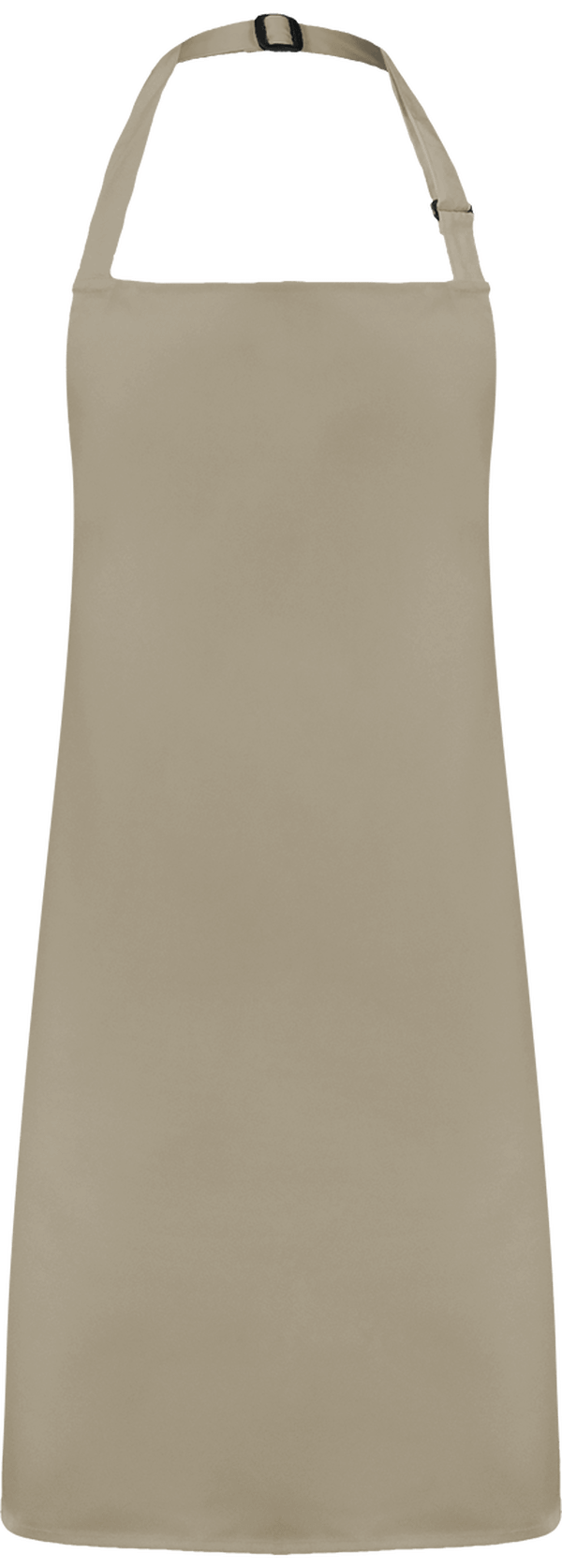 Apron Without Pockets Khaki Beige