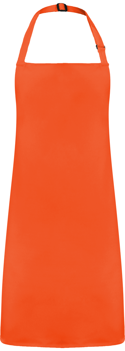 Apron Without Pockets Orange