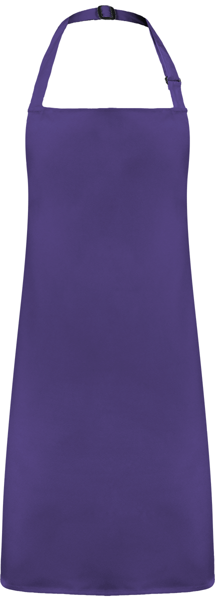 Apron Without Pockets Purple