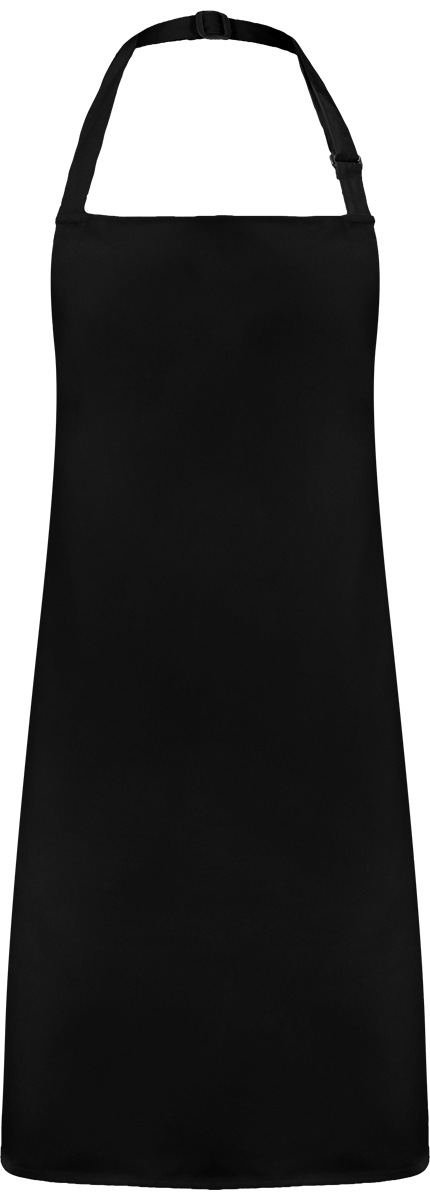 Apron Without Pockets Black