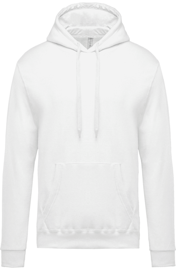 Herren Kapuzenpullover White